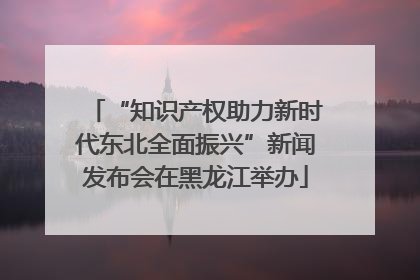 “知识产权助力新时代东北全面振兴”新闻发布会在黑龙江举办