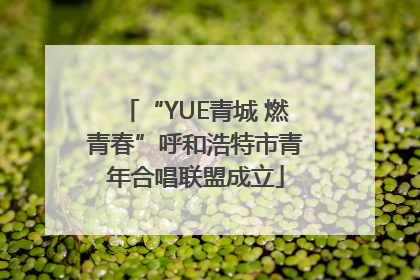“YUE青城 燃青春”呼和浩特市青年合唱联盟成立