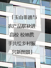 玉山非遗与农产品联袂进高校 校地携手共绘乡村振兴新图景