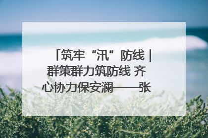 筑牢“汛”防线｜群策群力筑防线 齐心协力保安澜——张家界高新区上下众志成城迎战汛情