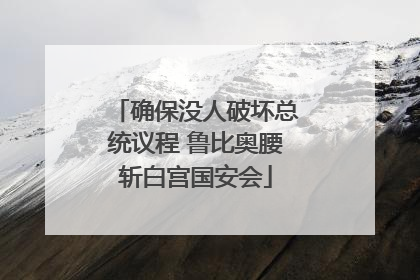 确保没人破坏总统议程 鲁比奥腰斩白宫国安会