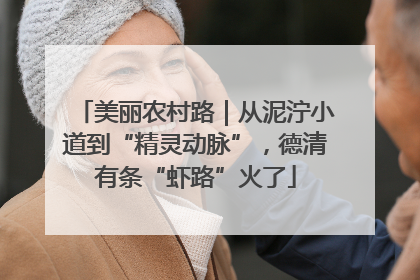 美丽农村路｜从泥泞小道到“精灵动脉”，德清有条“虾路”火了