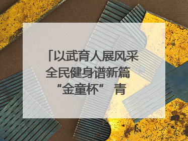 以武育人展风采 全民健身谱新篇 “金童杯” 青少年散打搏击邀请赛圆满落幕