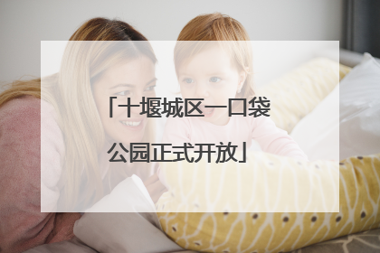 十堰城区一口袋公园正式开放