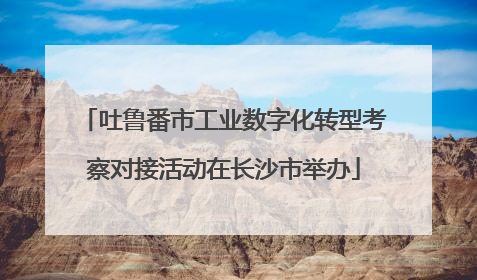 吐鲁番市工业数字化转型考察对接活动在长沙市举办
