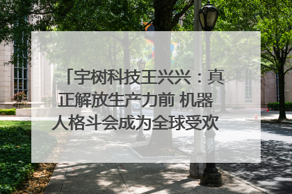 宇树科技王兴兴：真正解放生产力前 机器人格斗会成为全球受欢迎的赛事｜科技观察