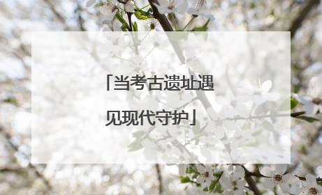 当考古遗址遇见现代守护