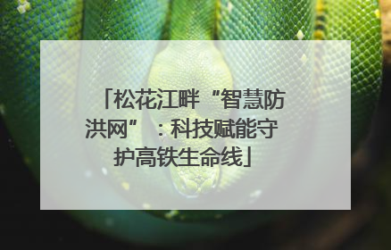 松花江畔“智慧防洪网”：科技赋能守护高铁生命线