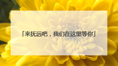来抚远吧，我们在这里等你