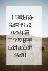 昆明拓东街道举行2025年第二季度楼宇宣讲团宣讲活动
