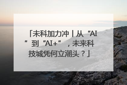 未科加力冲丨从“AI”到“AI+”，未来科技城凭何立潮头？