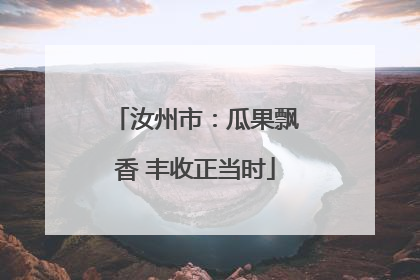汝州市：瓜果飘香 丰收正当时