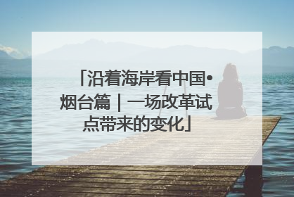 沿着海岸看中国•烟台篇｜一场改革试点带来的变化