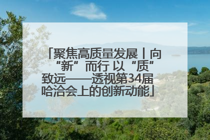 聚焦高质量发展丨向“新”而行 以“质”致远——透视第34届哈洽会上的创新动能