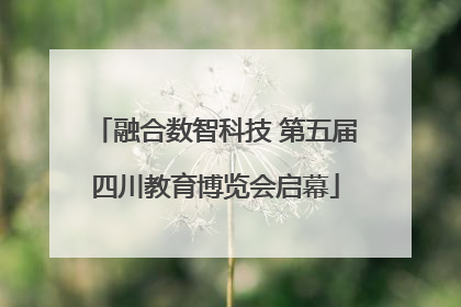 融合数智科技 第五届四川教育博览会启幕