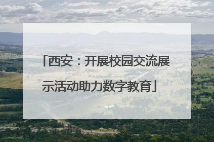 西安：开展校园交流展示活动助力数字教育
