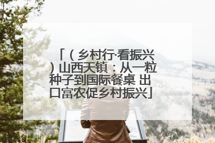 （乡村行·看振兴）山西天镇：从一粒种子到国际餐桌 出口富农促乡村振兴